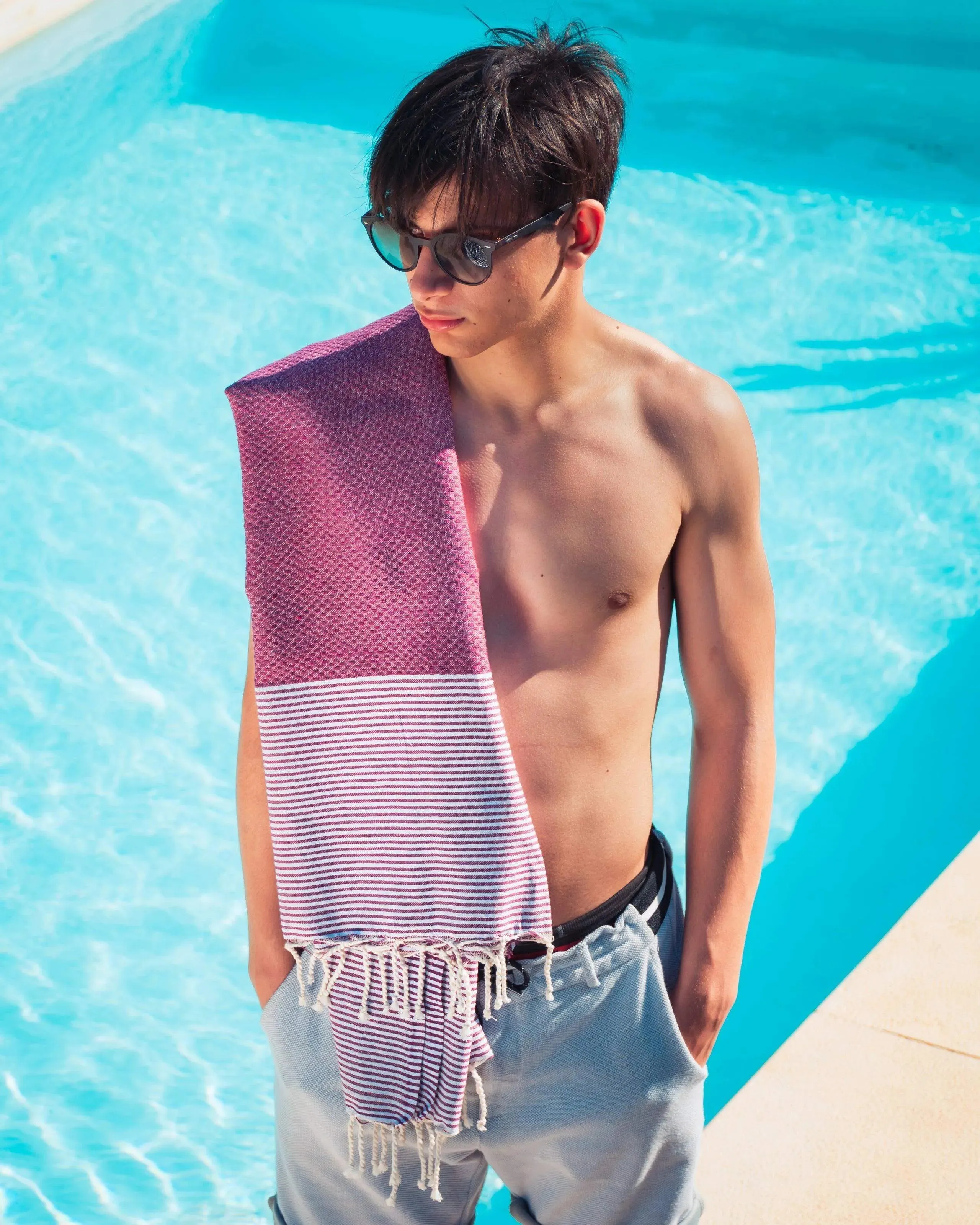 Honeycomb Hammam Towel - XXL