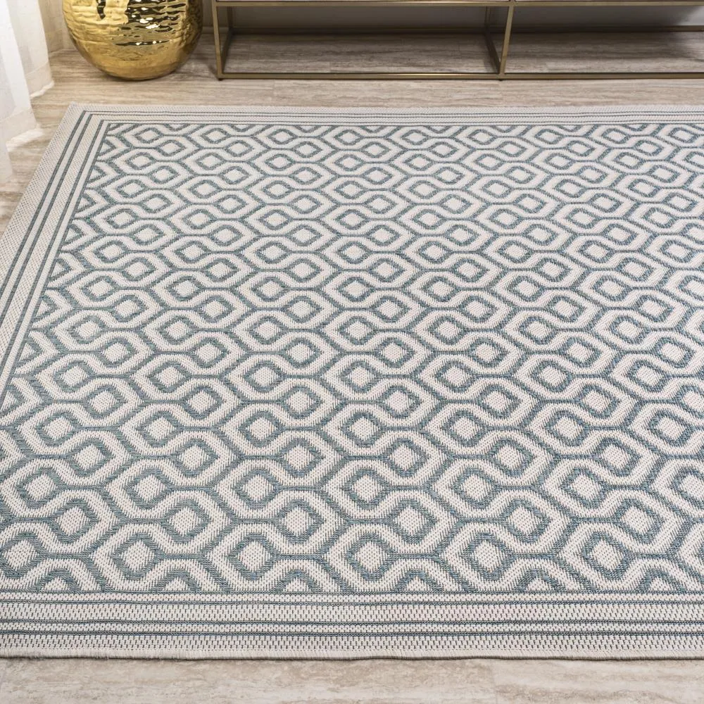 Horace diamond Trellis Indoor/outdoor Area Rug