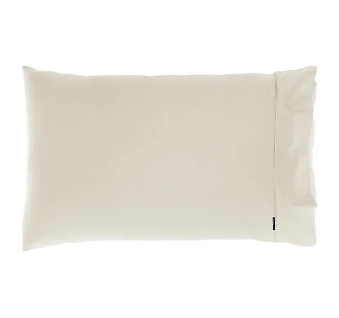 Hotel Augusta 500THC Cotton Sateen Standard Pillowcase Taupe