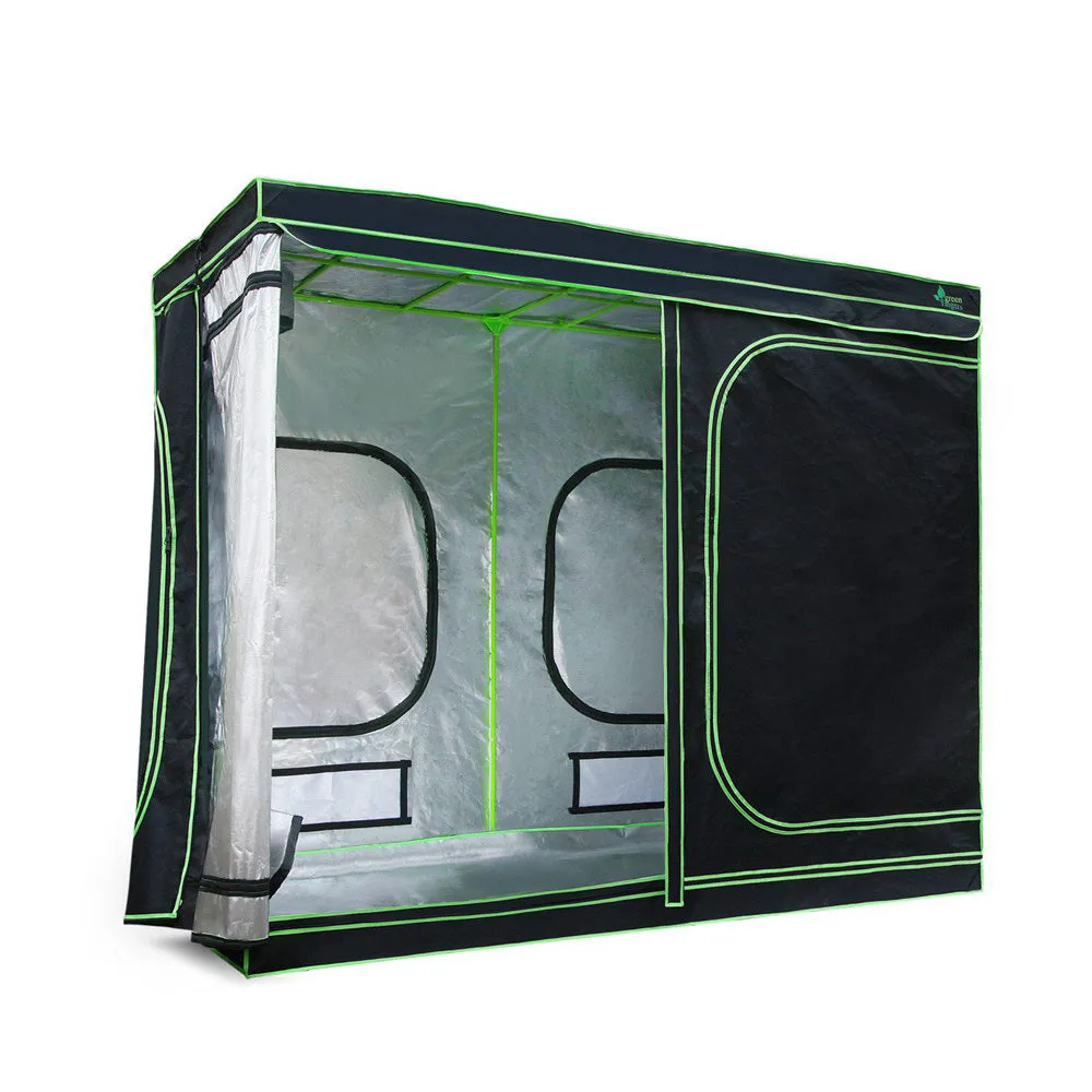 Hydroponics Grow Tent 2.4x1.2x2M, Heavy Duty Steel, Greenfingers