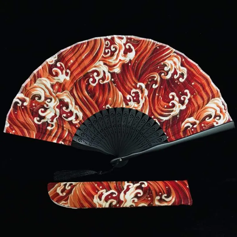 Japanese Folding Fan 【Japanese Ocean】