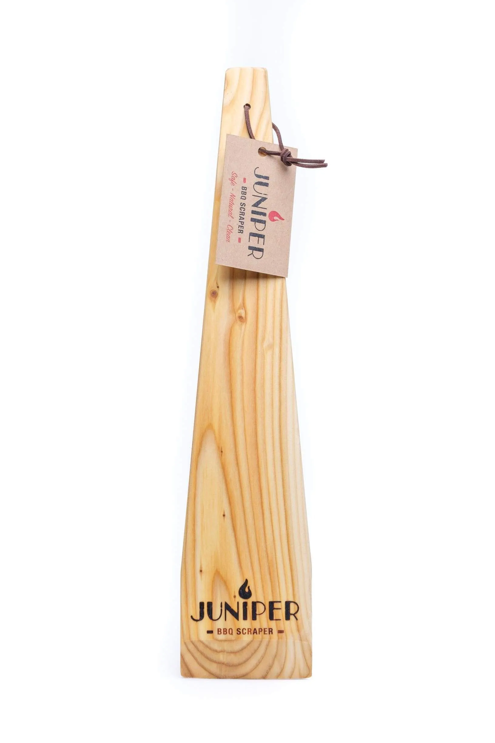 Juniper Wood Paddle Scraper Brush