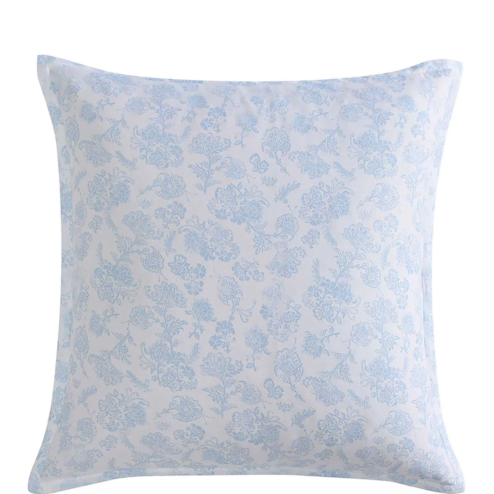 Kai Blue European Pillowcase by Logan and Mason