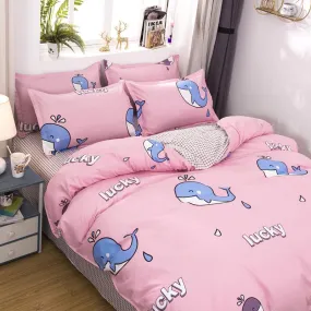 Kawaiies Lucky Whale Bedding Set