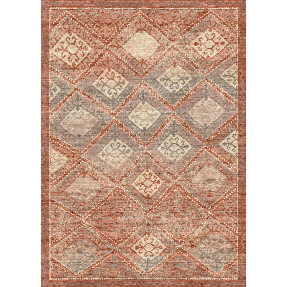 Kazna Orange Rug