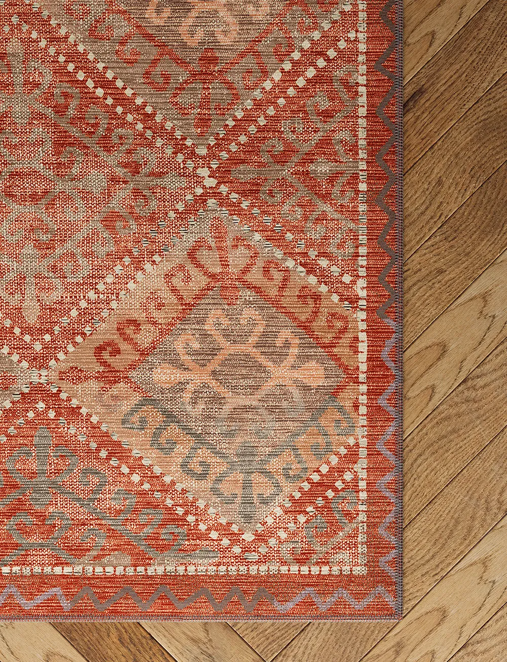 Kazna Orange Rug