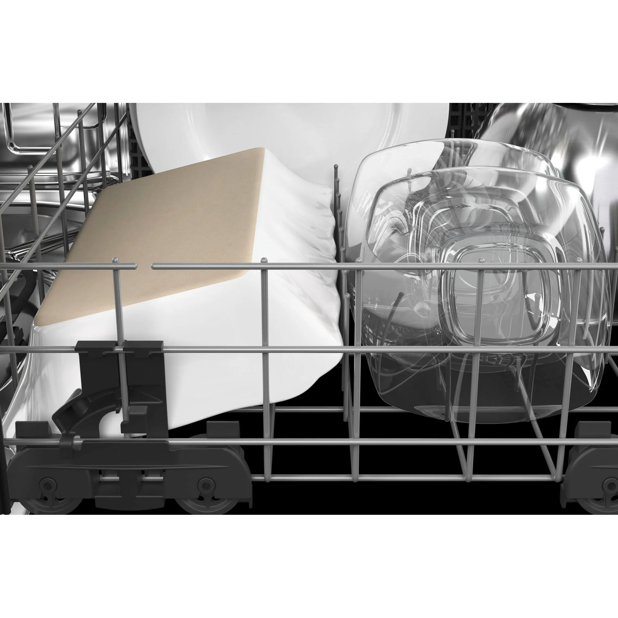 KitchenAid  44 dBA Dishwasher in PrintShield Finish with FreeFlex Third Rack (KDTM604KBS)