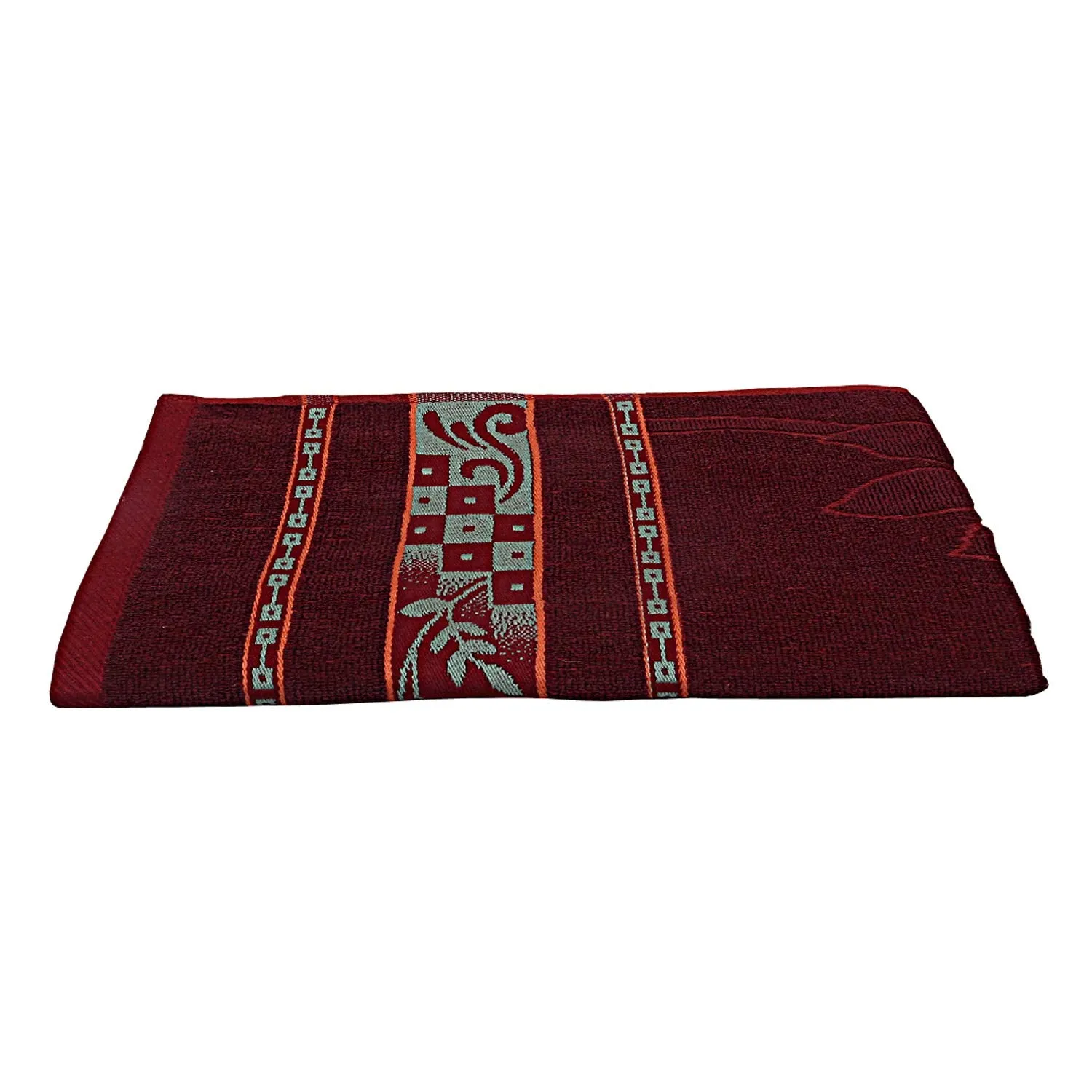 Kuber Industries 100% Cotton Bath Towel 27" x54? (Maroon) -CTKTC28904