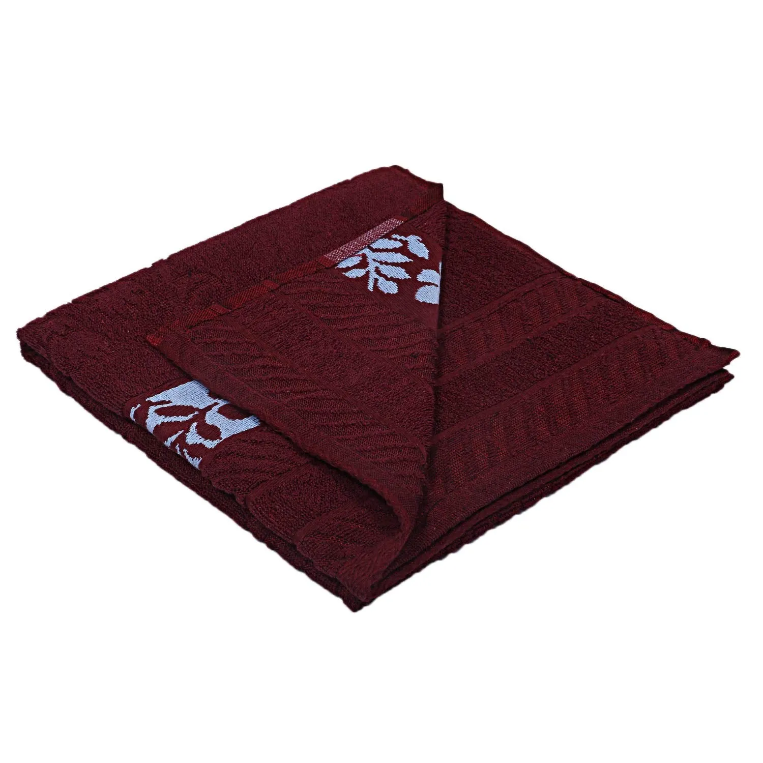 Kuber Industries 100% Cotton Bath Towel 27" x54” (Maroon) -CTKTC8910