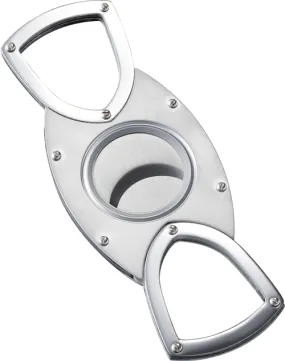 Leon High Polish Satin Large Guillotine Cigar Cutter