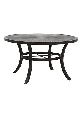 Linea 48" Round KD Counter Umbrella Table by Tropitone