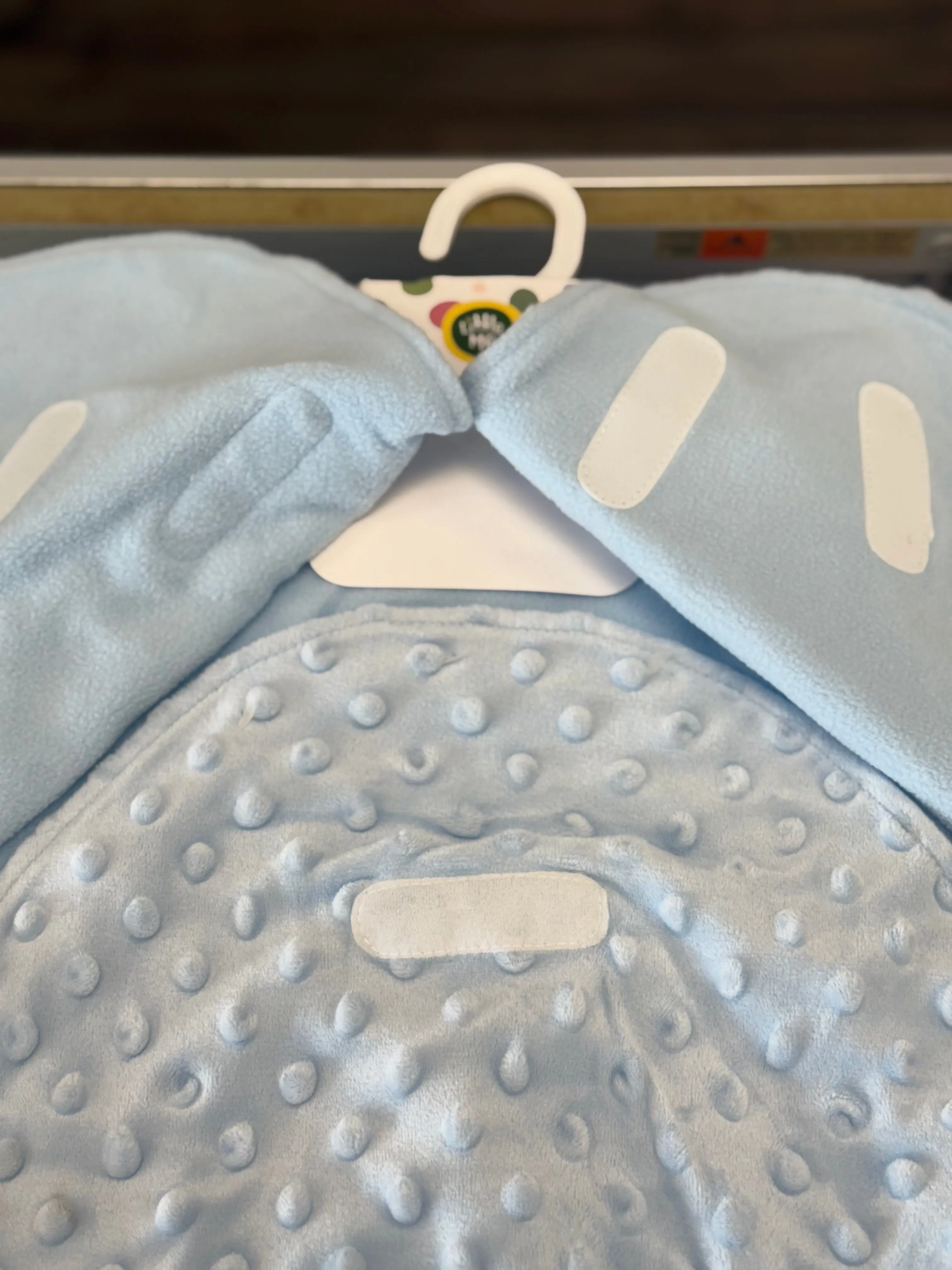 Little Me Thank Heaven for Little Boys Swaddle Blanket