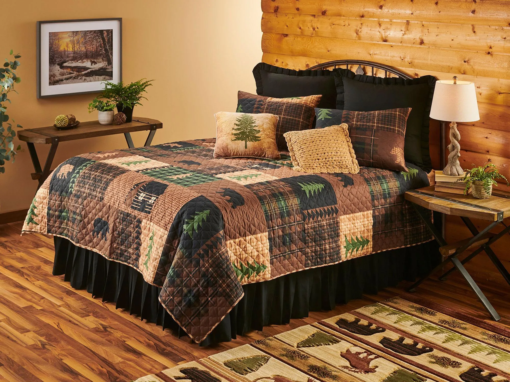 Log Cabin Plaid