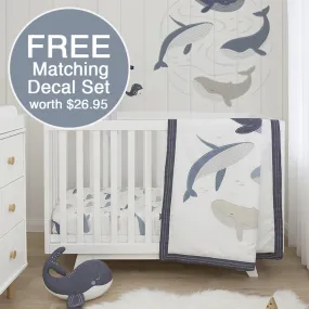 Lolli Living | 4-Piece Nursery Set - Oceania.   Free Matching Decal Set