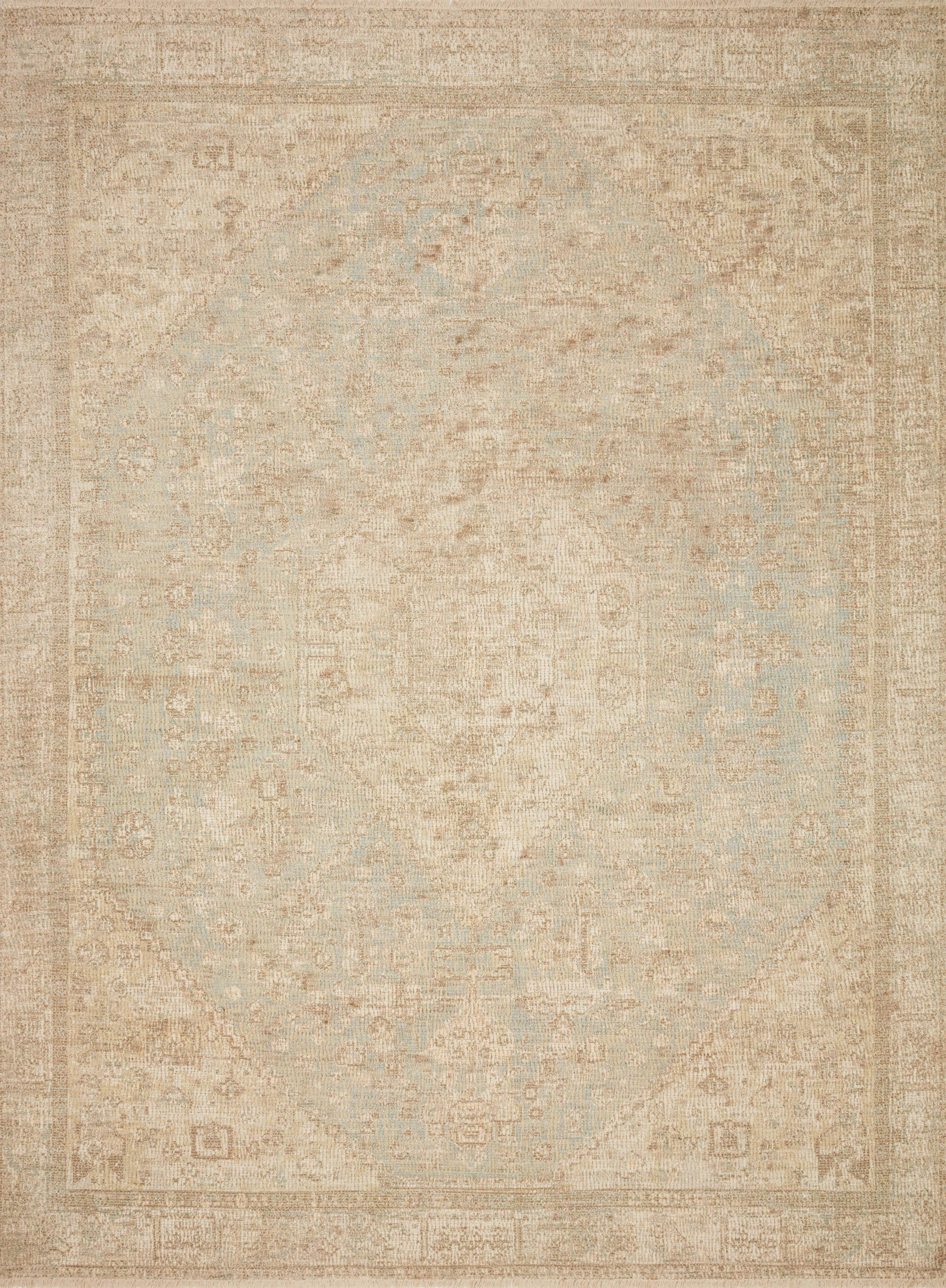 Loloi Priya Ocean / Ivory Rug