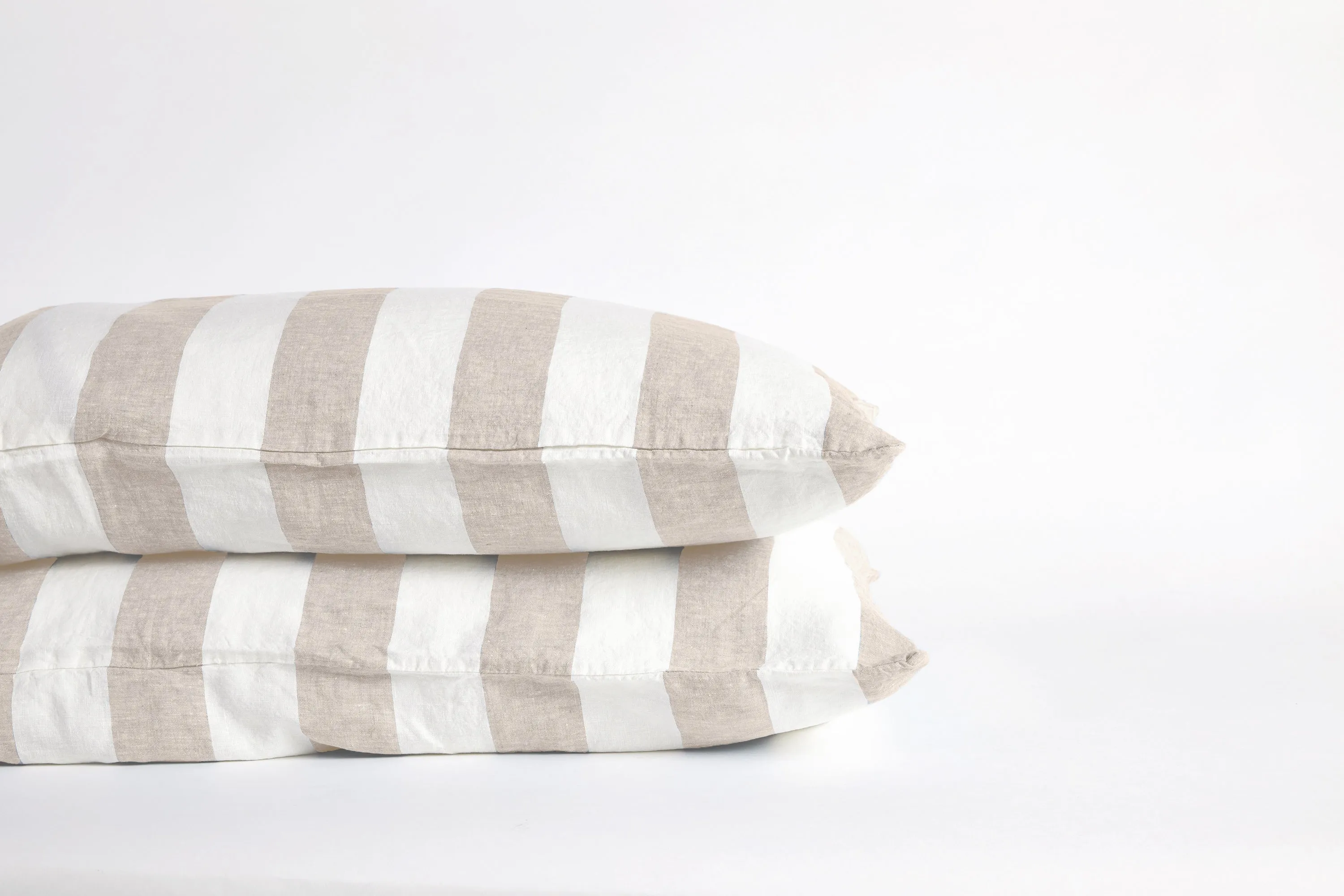 Lonnie Linen Natural Stripe