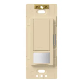 Lutron Maestro Occupancy 5 amps Single Pole Motion Sensor Triple Combination Switch Ivory 1 pk