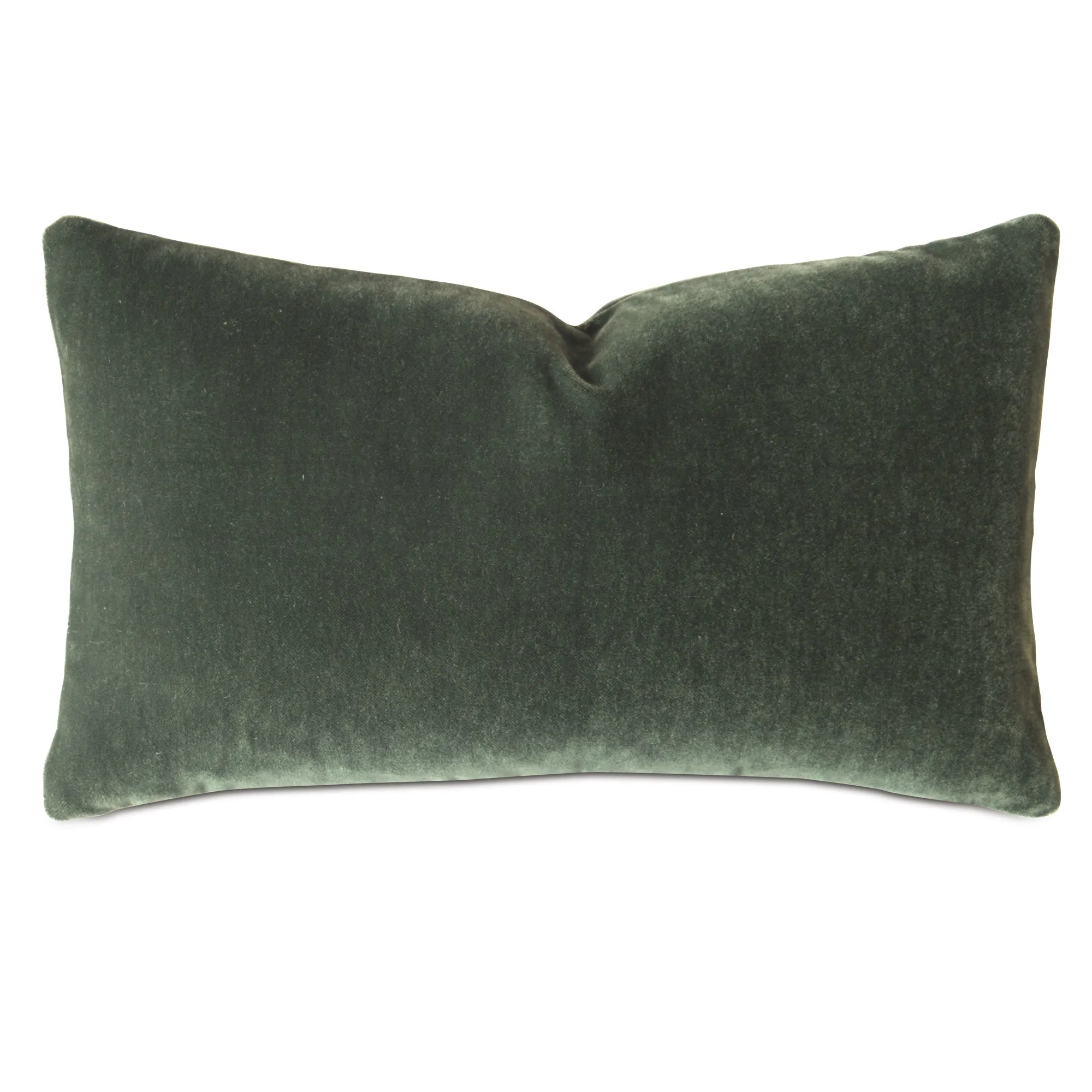 Luxury Mohair Decorative Pillow Cover in Verdiche