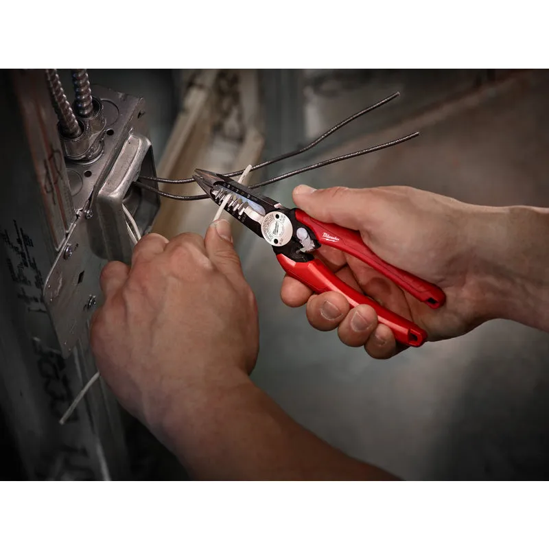 Milwaukee 7.75 in. Forged Alloy Steel 6-in-1 Combination Pliers