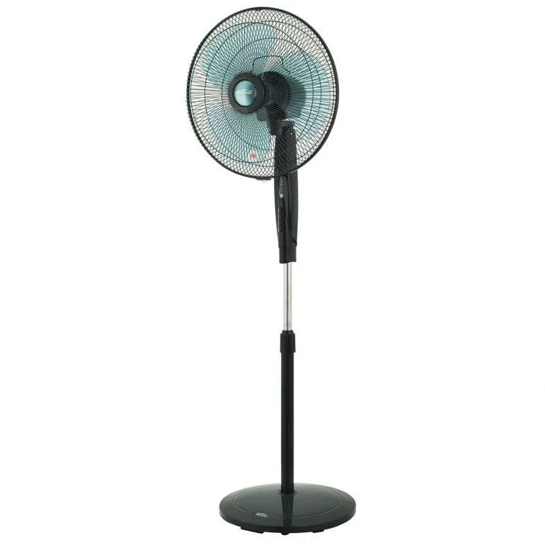 Mistral MSF1628W 16 Inch Stand Fan  - Black, 2yr Full Warranty (Pre-Order/ ETA- May) * Free $8 LC Online Voucher