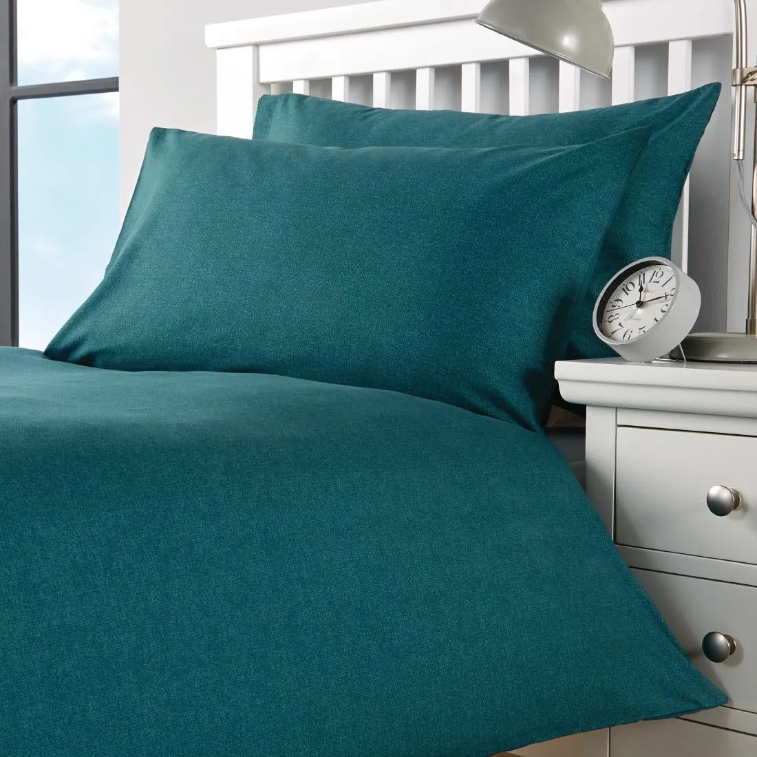 Mitre Essentials Opal Pillowcases Teal Housewife - HN836