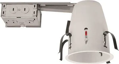 Monument 4-Inch Non Ic-Rated Remodel Housing R20 / Par20 50-Watt A19 Lamps