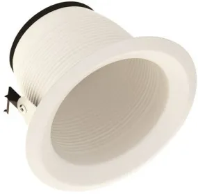 Monument 4 Inch  Recessed Airtight Baffle Trim White 5 X 3-3/8 Inch  R20/Par20