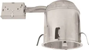 Monument 6-Inch Airtight Ic-Rated Remodel Housing Uses Br30 / Par30 Br40 / Par38 75-Watt Max 40-Watt A19 Lamps