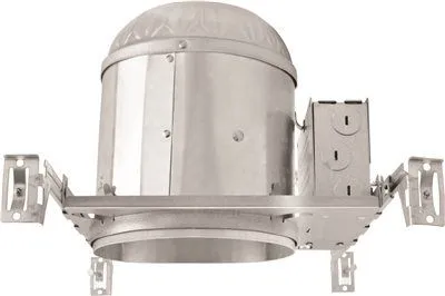 Monument 6-Inch Ic-Rated New Construction Housing Br30 / Par30 Br40 / Par38 75-Watt Max 40-Watt A19 Lamps