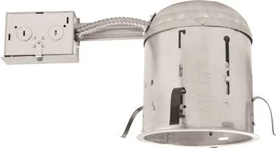 Monument 6-Inch Non Ic-Rated Remodel Housing Br30 / Par30 Br40 / Par38 150-Watt Max 100-Watt A19 Lamps