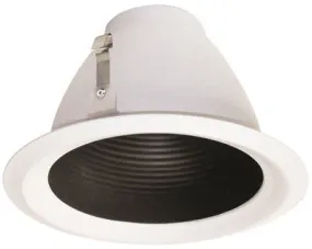 Monument 6 Inch  Recessed Airtight Baffle Trim Black 7-1/2 X 5-3/8 Inch  Br30/Par30