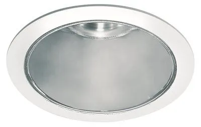 Monument 8 Inch  Recessed Anodized Reflector Trim With Vertical Socket White 9-1/8 X 7-7/8 Inch