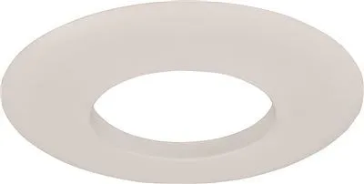 Monument Recessed Lighting 6 Inch  White Metal Open Trim Ring