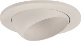 Monument Recessed Lighting Universal 4 Inch  Eyeball With White Trim Ring