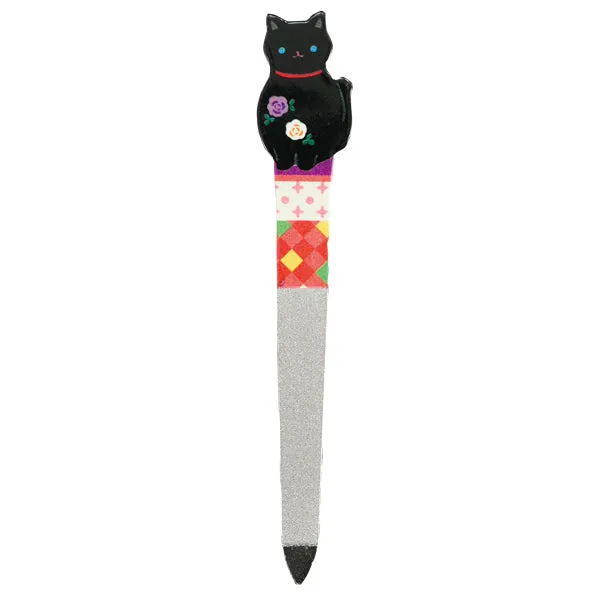 Nail File - Black Cat