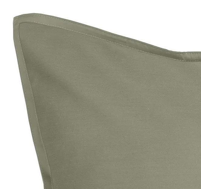 Nara 400THC Bamboo Cotton European Pillowcase Moss