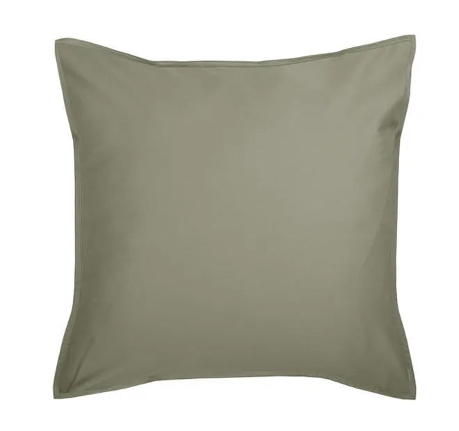 Nara 400THC Bamboo Cotton European Pillowcase Moss