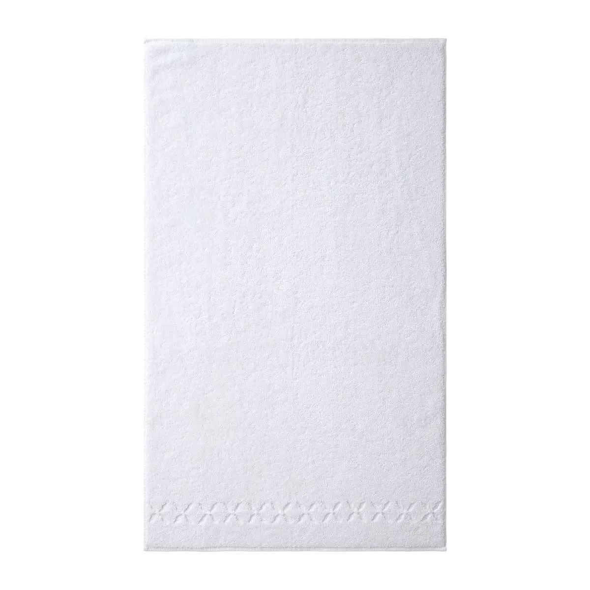 Nature Blanc Bath Towels by Yves Delorme