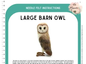 New and Improved - Large Barn Owl Instructions PDF