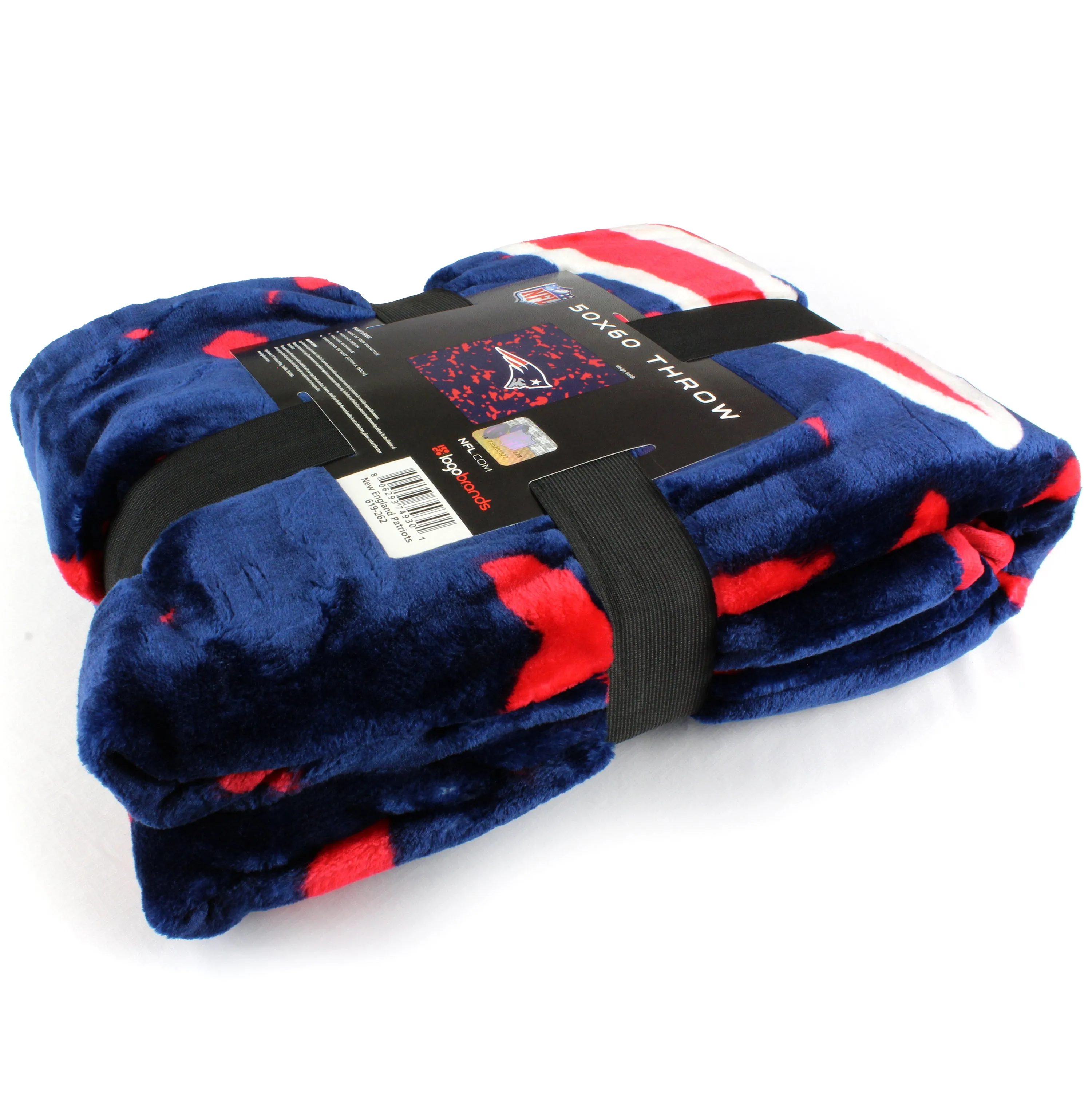 New England Patriots NFL Throw Blanket, 50" x 60"