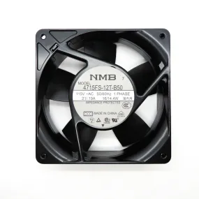 NMB 119x38mm 115VAC 110CFM 14.4W Terminals AC Axial Fan 4715FS-12T-B50