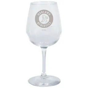 Oakland Athletics 12.75oz Stemmed Wine Glass