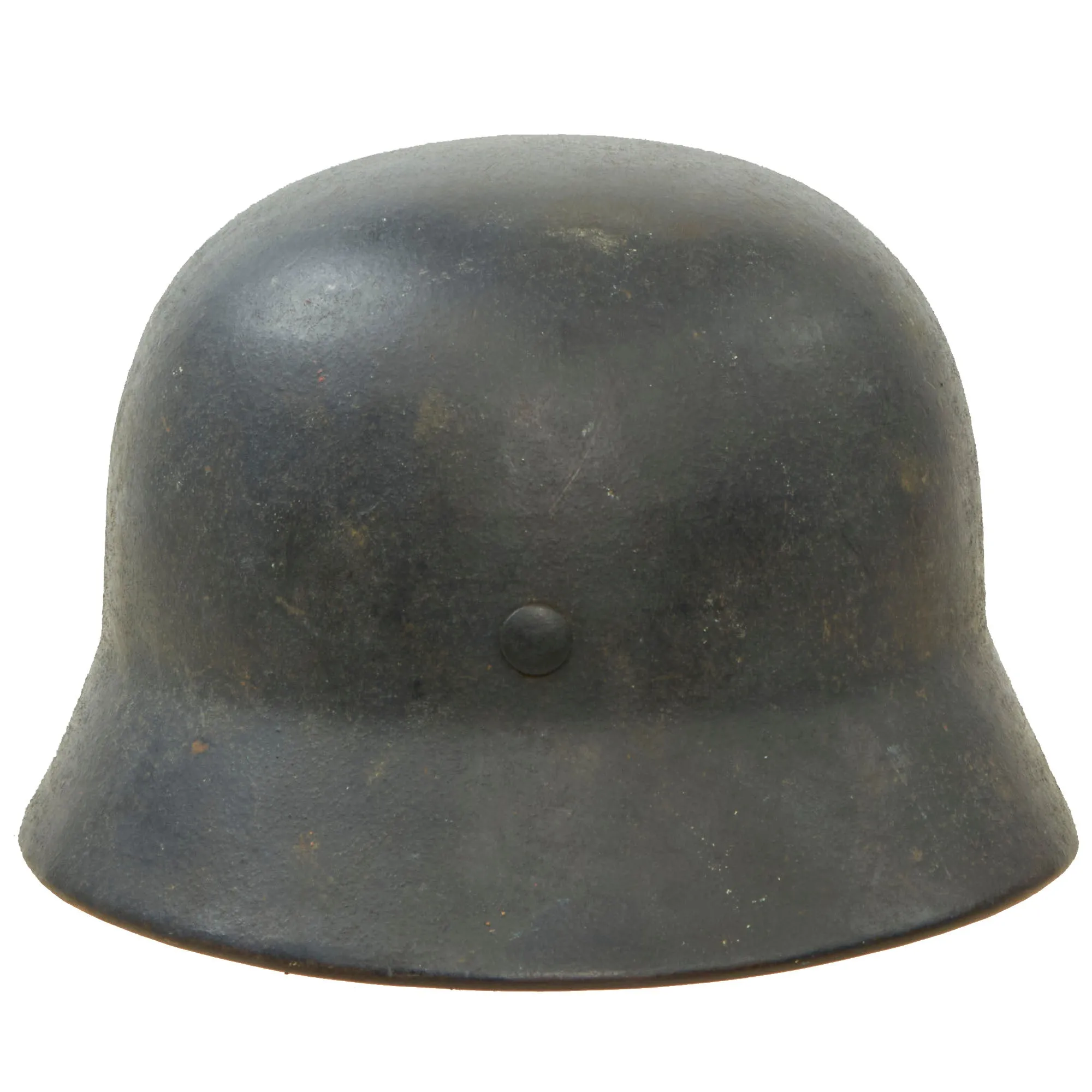 Original German WWII M40 Single Decal Luftwaffe Helmet with 1940 Dated Size 58 Liner- SE68