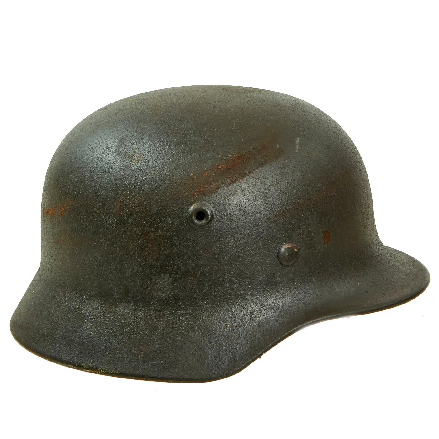 Original German WWII M40 Single Decal Luftwaffe Helmet with Relic Size 57cm Liner - Q64