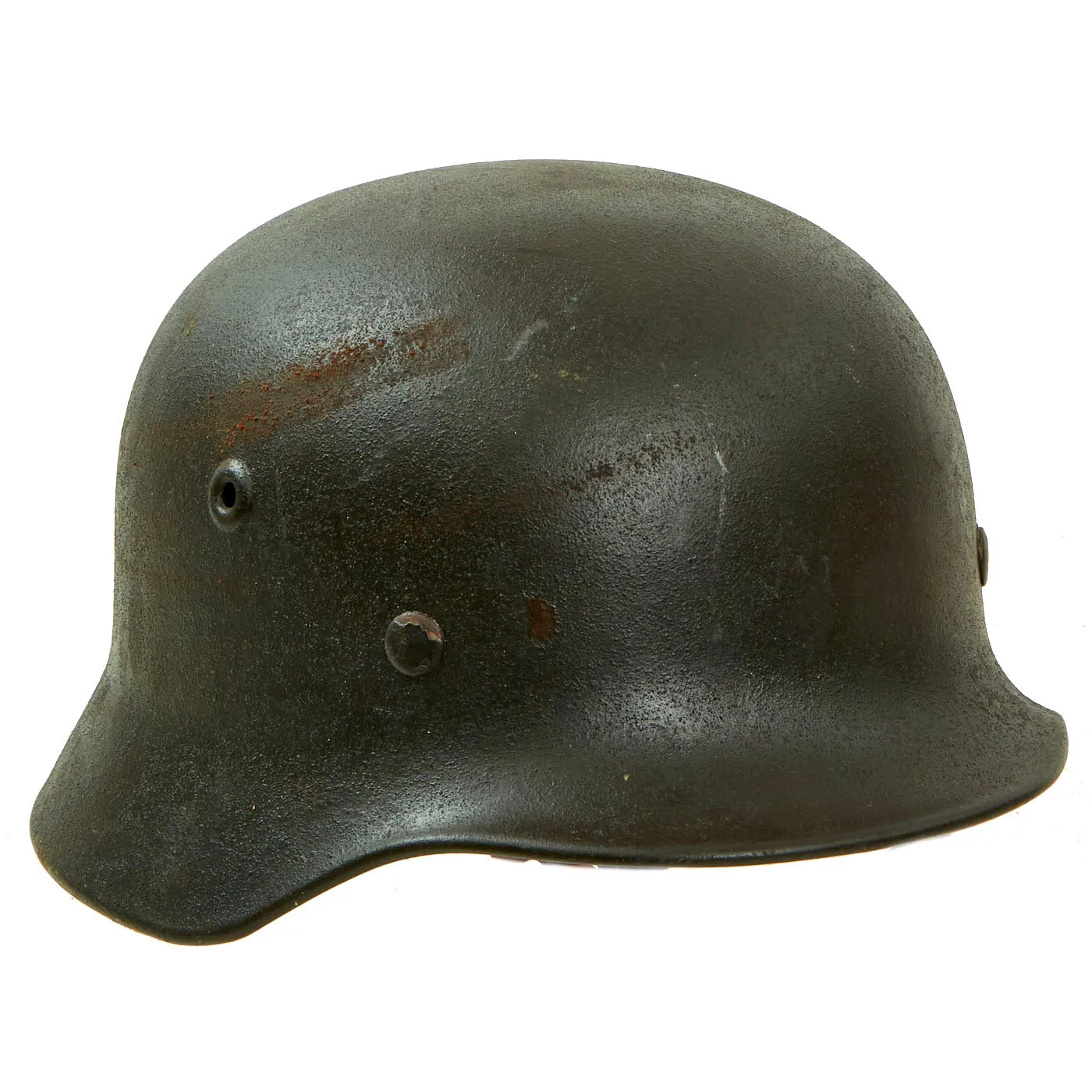 Original German WWII M40 Single Decal Luftwaffe Helmet with Relic Size 57cm Liner - Q64