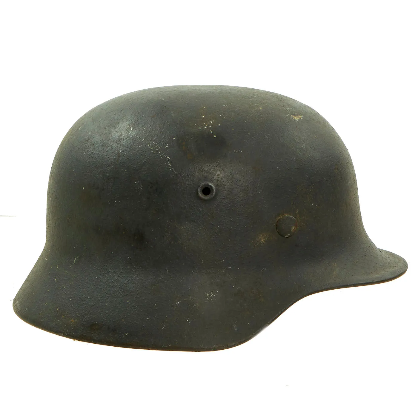 Original German WWII M40 Single Decal Luftwaffe Helmet with Size 56cm Liner - EF64