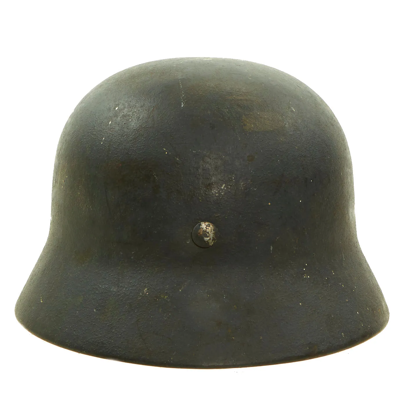 Original German WWII M40 Single Decal Luftwaffe Helmet with Size 56cm Liner - EF64