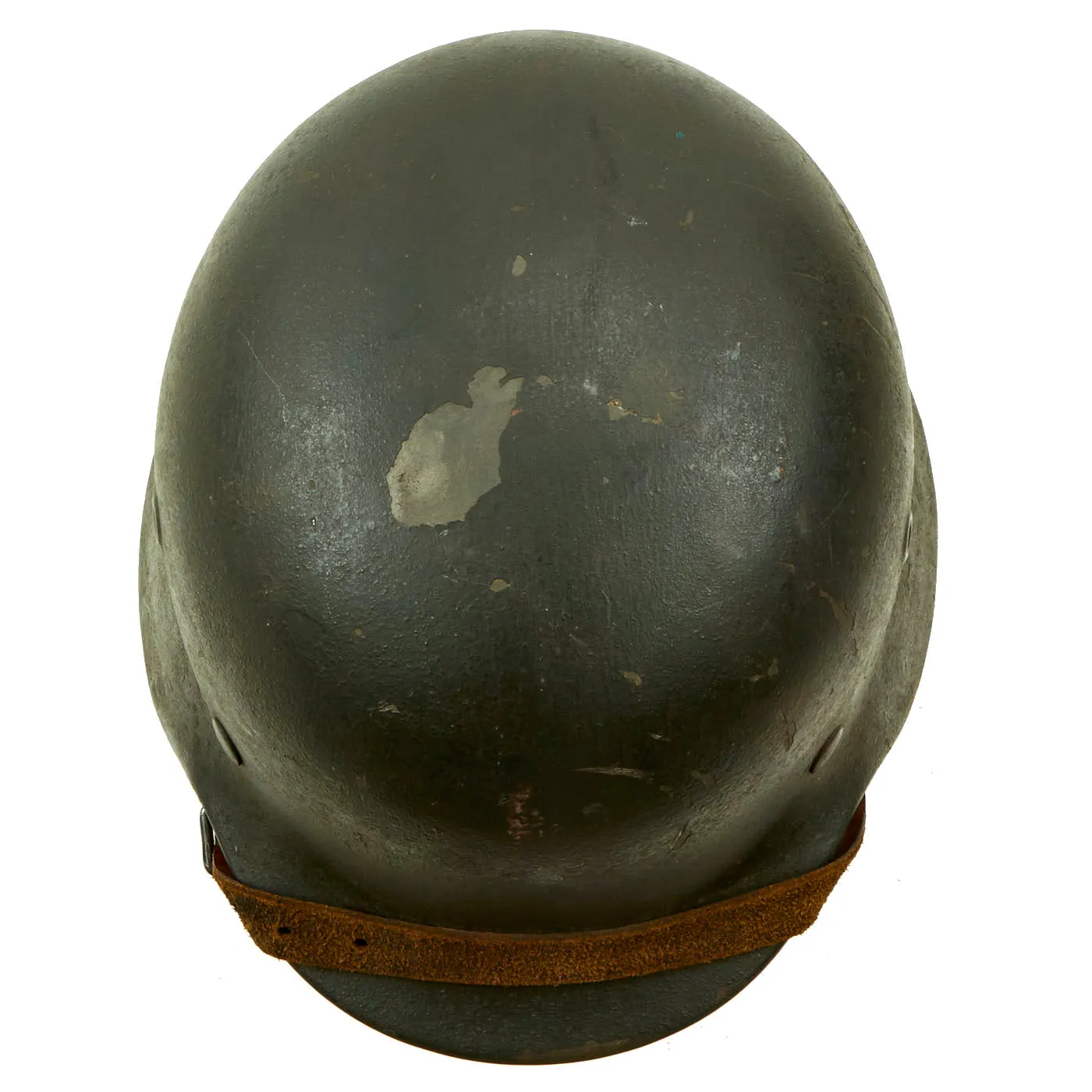 Original German WWII Named Army Heer M40 Single Decal Steel Helmet with 58cm Liner & Chinstrap - ET66