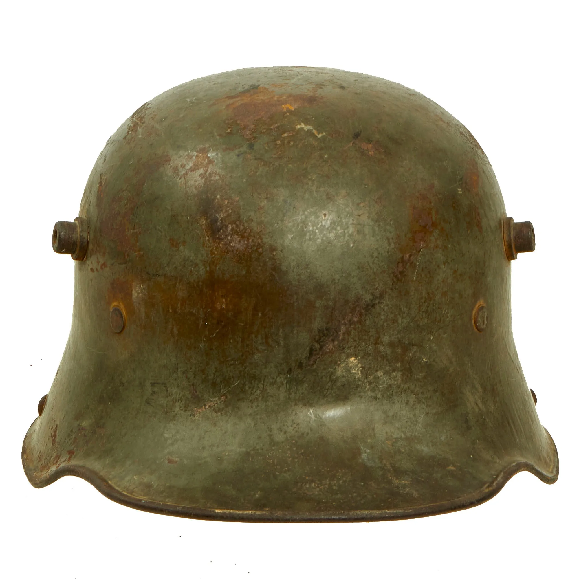 Original Imperial German WWI M16 Stahlhelm Helmet - marked B.F.64.