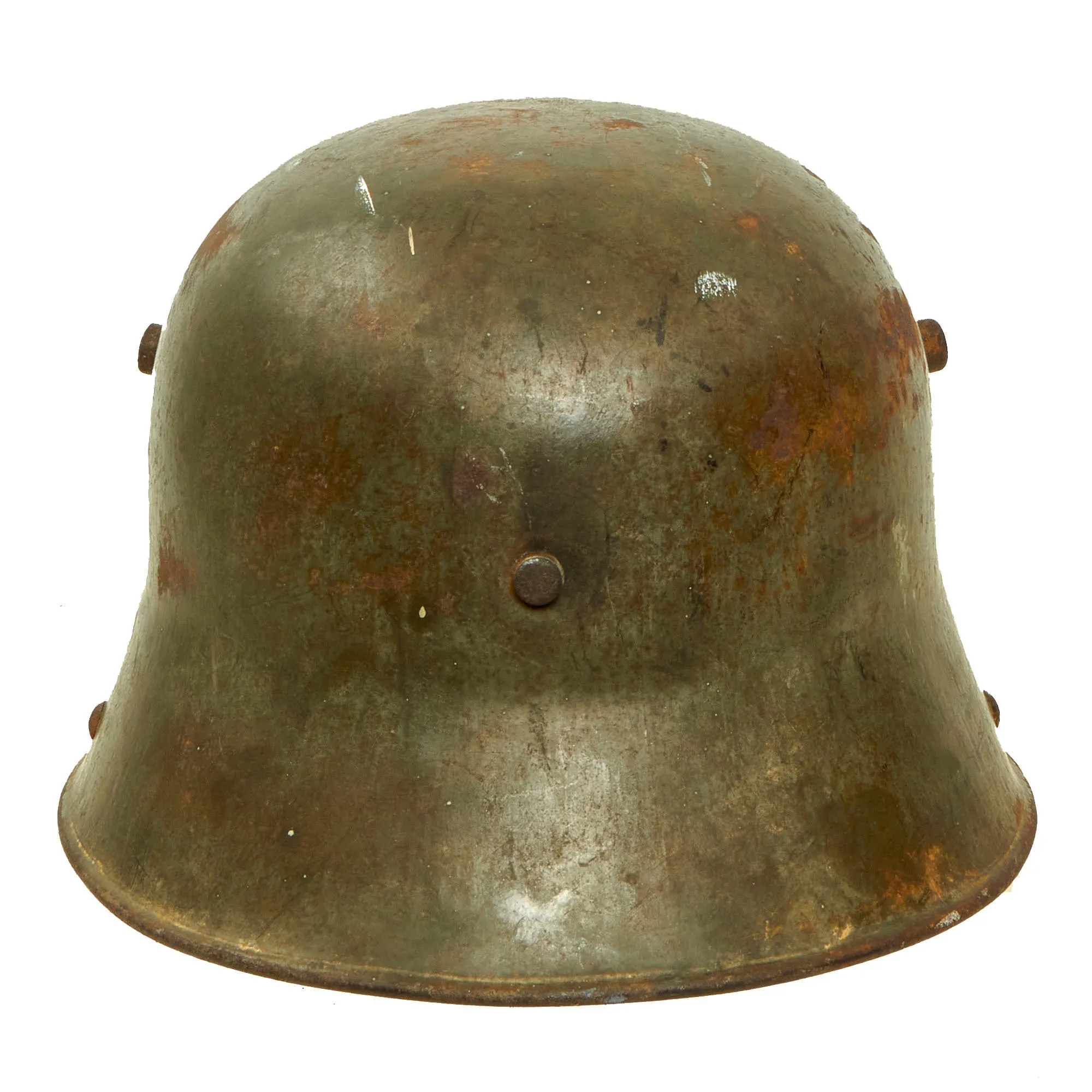 Original Imperial German WWI M16 Stahlhelm Helmet - marked B.F.64.